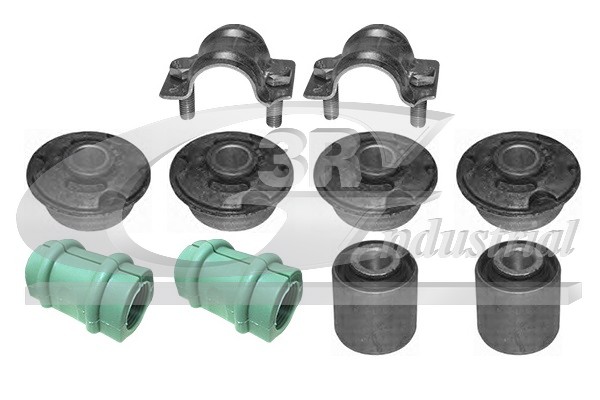 3RG Reparatursatz, Stabilisatorkoppelstange 61209 Vorderachse beidseitig für Peugeot
