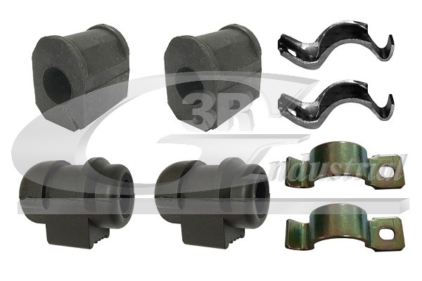 3RG Reparatursatz, Stabilisatorkoppelstange 61607 Vorderachse beidseitig für RENAULT