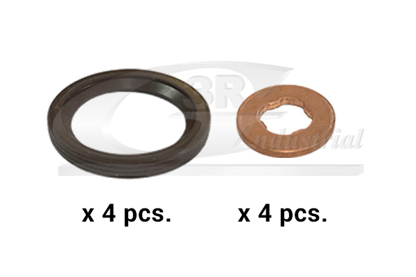 3RG Dichtungssatz, Einspritzdüse 81907 für Peugeot DS ALFA ROMEO Vaughall Ford DAF SAAB IRISBUS Volvo CHEVROLET LANCIA Opel Citroën KIA MINI Chrysler