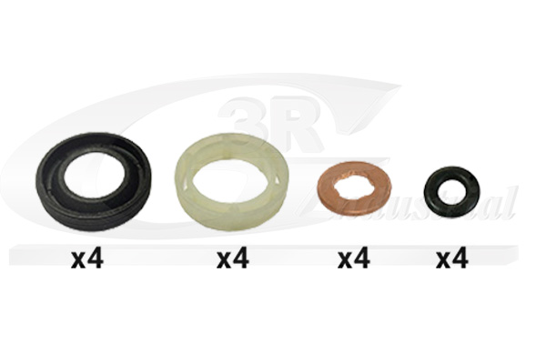 3RG Dichtungssatz, Einspritzdüse 86286 für Peugeot
