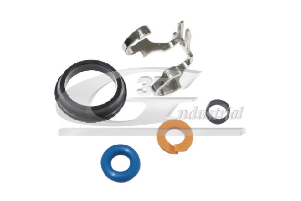 3RG Dichtringsatz, Einspritzventil 87502 für Mercedes