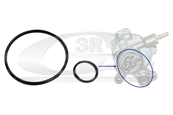 3RG Dichtungssatz, Unterdruckpumpe 74209 für Peugeot DS Ford Volvo Fiat