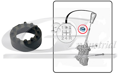 3RG Buchse, Wähl-/Schaltstange 24254 für Peugeot