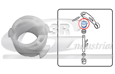 3RG Ausrückgabel, Kupplung 22212 für Peugeot
