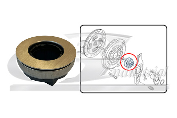 3RG Ausrücklager 22717 für VW