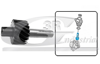 3RG Reparatursatz, Kupplungsnehmerzylinder 24206 für Peugeot DAF