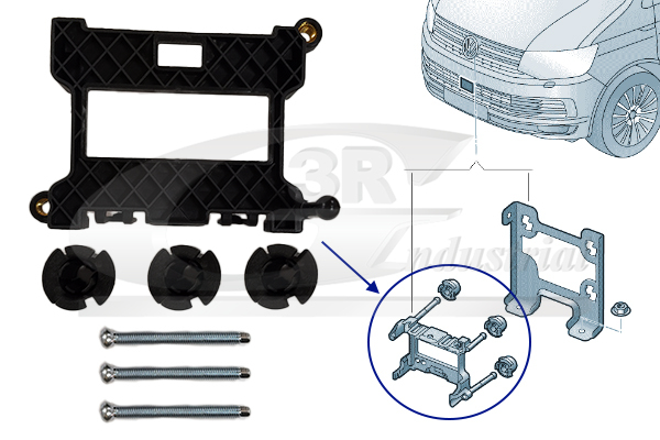 3RG Halter, GRA-Steuergerät 85779 für VW