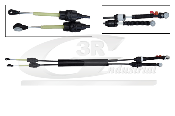 3RG Seilzug, Schaltgetriebe 20607 für DACIA