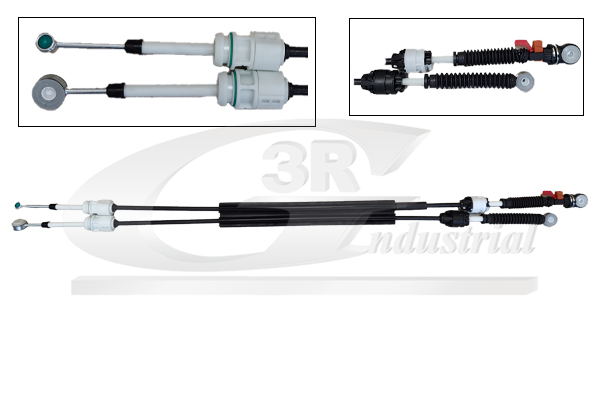 3RG Seilzug, Schaltgetriebe 20602 für DACIA