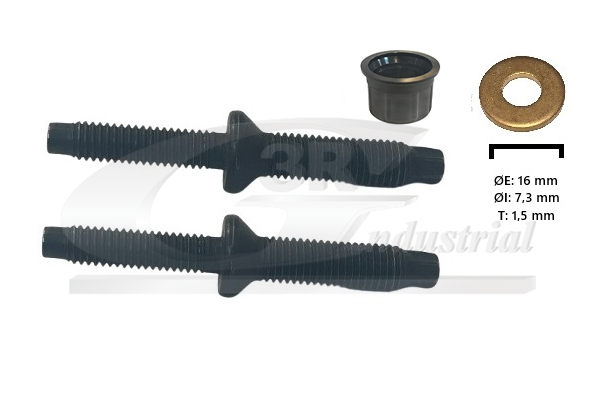 3RG Dichtungssatz, Einspritzdüse 93215 für Peugeot Ford