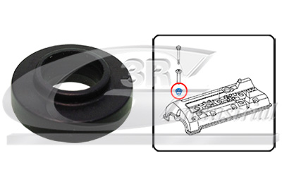3RG Dichtung, Zylinderkopfhaubenschrauben 80534 für Mercedes