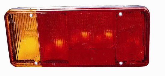 ABAKUS Lichtscheibe, Heckleuchte 005521929leld links für Peugeot