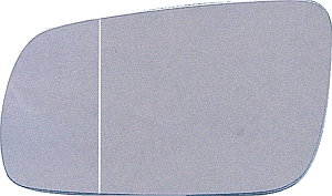ABAKUS Spiegelglas, Außenspiegel 4021g04 links für SEAT