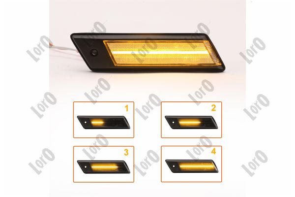 ABAKUS Blinkleuchtensatz l04140010ledd LED beidseitig für BMW