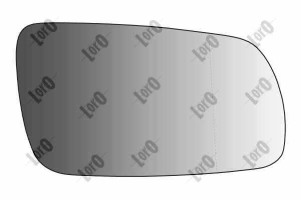 ABAKUS Spiegelglas, Außenspiegel 3402g04 rechts für VW