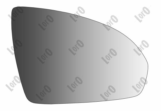 ABAKUS Spiegelglas, Außenspiegel 3602g10 rechts für SMART
