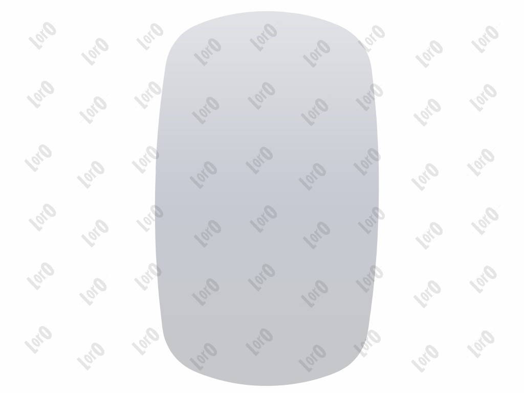 ABAKUS Spiegelglas, Außenspiegel 1151g01 beidseitig für Fiat