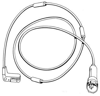 A.B.S. Warnkontakt, Bremsbelagverschleiß 39523 für Opel Vaughall