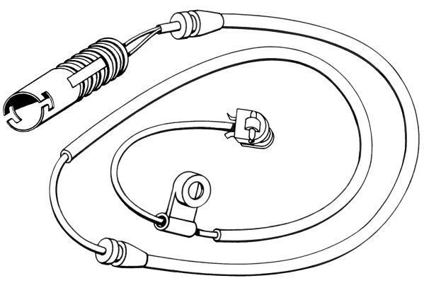 A.B.S. Warnkontakt, Bremsbelagverschleiß 39584 für BMW