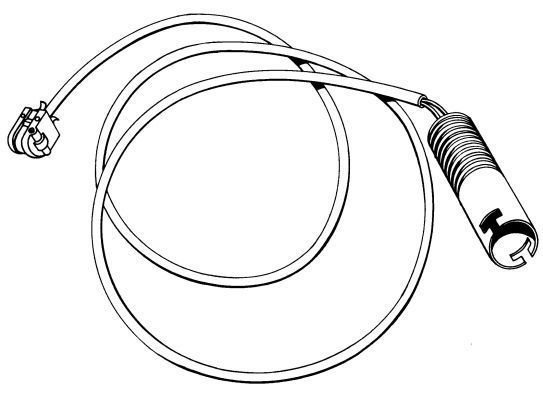 A.B.S. Warnkontakt, Bremsbelagverschleiß 39514 für BMW