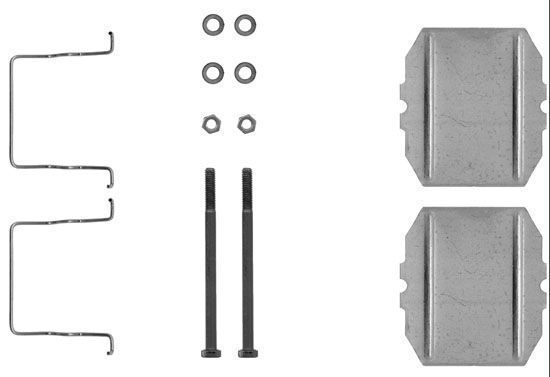 A.B.S. Zubehörsatz, Scheibenbremsbelag 1053q für Citroën