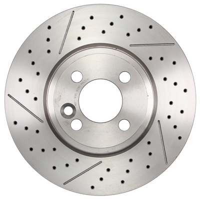 2 Bremsscheiben vorne geschlitzt gelocht Ø 294 mm 22 mm A.B.S. für u.a. MINI - Bild 4