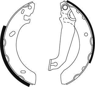A.B.S. Bremsbackensatz 8919 für Ford