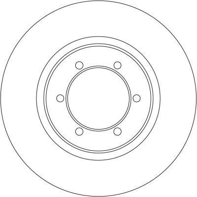 2x Bremsscheibe belüftet 16168 A.B.S. für MITSUBISHI PAJERO II Canvas Top L200 - Bild 5