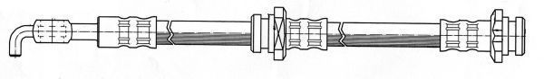 A.B.S. Bremsschlauch sl3603 für Opel Vaughall ISUZU