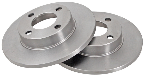 2x Bremsscheibe voll 15745 A.B.S. für AUDI 80 B3 Stufenheck 100 C1 Stufenheck - Bild 5