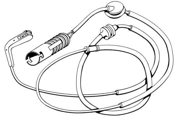 A.B.S. Warnkontakt, Bremsbelagverschleiß 39594 für ROVER MG