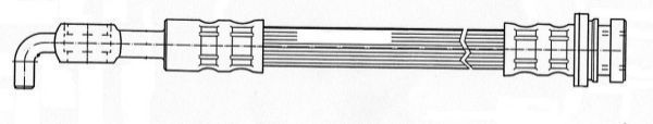 A.B.S. Bremsschlauch sl5348 für Opel Vaughall ISUZU