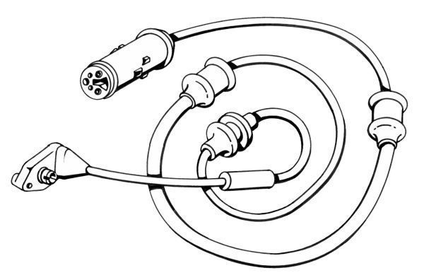 A.B.S. Warnkontakt, Bremsbelagverschleiß 39559 für Opel CHEVROLET