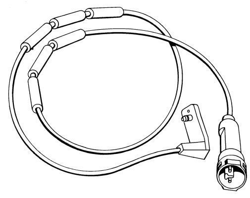 A.B.S. Warnkontakt, Bremsbelagverschleiß 39527 für Opel CHEVROLET