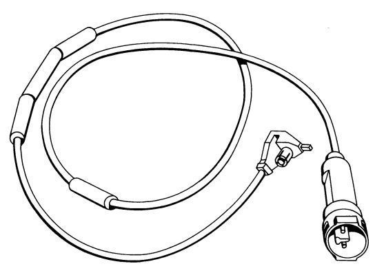 A.B.S. Warnkontakt, Bremsbelagverschleiß 39517 für Opel Vaughall