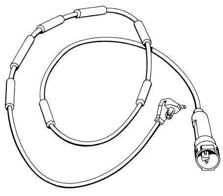 A.B.S. Warnkontakt, Bremsbelagverschleiß 39518 für Opel Vaughall