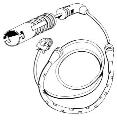 A.B.S. Warnkontakt, Bremsbelagverschleiß 39587 für BMW
