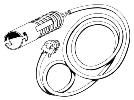 A.B.S. Warnkontakt, Bremsbelagverschleiß 39535 für BMW