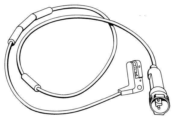 A.B.S. Warnkontakt, Bremsbelagverschleiß 39522 für Opel Vaughall