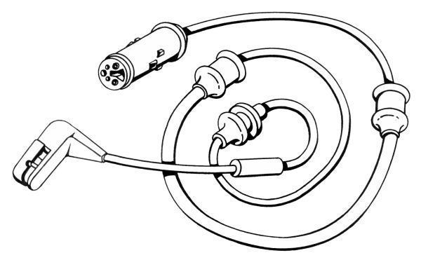A.B.S. Warnkontakt, Bremsbelagverschleiß 39560 für Opel Vaughall CHEVROLET