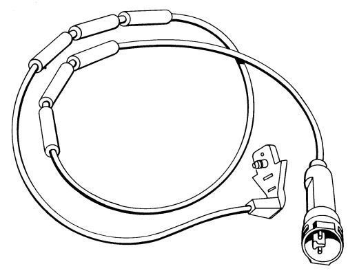 A.B.S. Warnkontakt, Bremsbelagverschleiß 39524 für Opel Vaughall