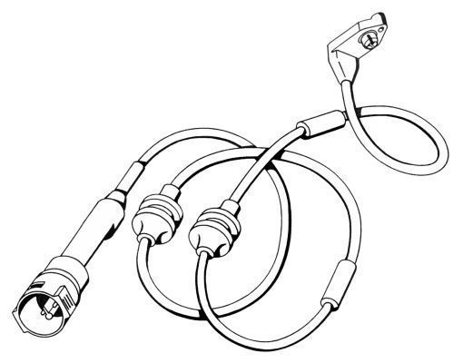 A.B.S. Warnkontakt, Bremsbelagverschleiß 39557 für Opel Vaughall