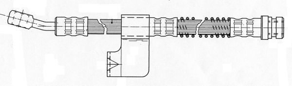 A.B.S. Bremsschlauch SL 5016 für HYUNDAI