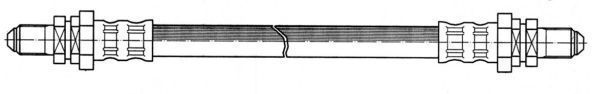 A.B.S. Bremsschlauch sl3688 für Ford