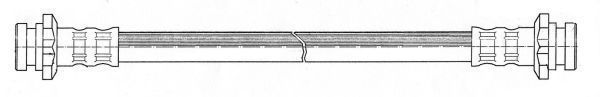 A.B.S. Bremsschlauch sl3850 für NISSAN