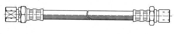 A.B.S. Bremsschlauch sl2483 für Opel Vaughall