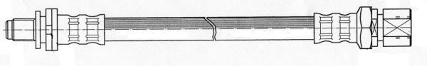 A.B.S. Bremsschlauch sl3948 für SAAB