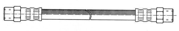 A.B.S. Bremsschlauch sl2846 für VAG