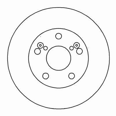A.b.s. Bremsscheibe 16158 Belüftet 275Mm 28Mm Für Lexus