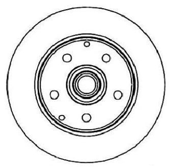 A.b.s. 1x Bremsscheibe [Hersteller-Nr. 16810] für Chevrolet - Bild 3